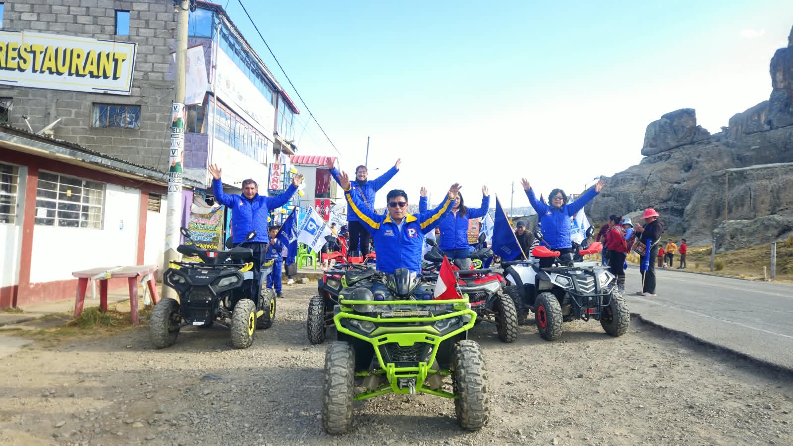 Visita al Centro Poblado de Canchacucho