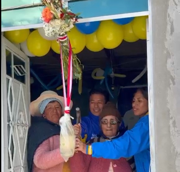 Inauguración del local de campaña de Podemos Perú en Los Andes de Pucará