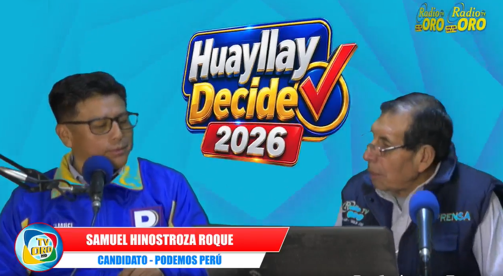 Entrevista en Radio Oro – Huayllay